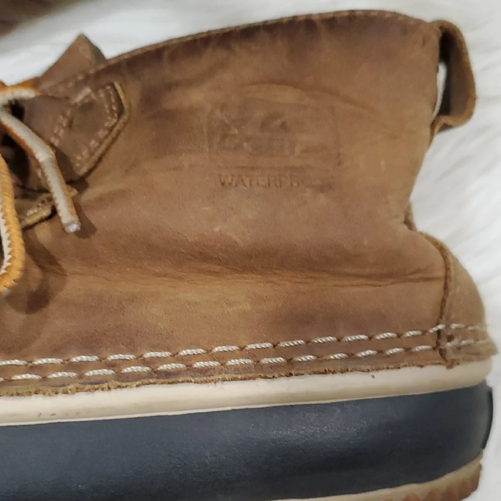 Sorel Women's Brown and Black Lace-Up Shoes - Picture 6 of 11